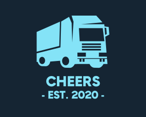 Truck - Cargo Trailer Transportation logo design