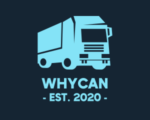 Courier - Cargo Trailer Transportation logo design