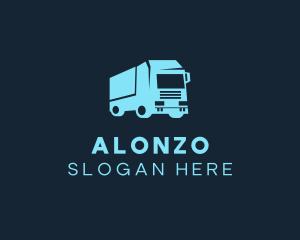 Cargo Trailer Transportation logo design