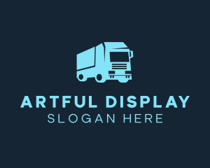 Cargo Trailer Transportation logo design