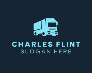 Cargo Trailer Transportation logo design