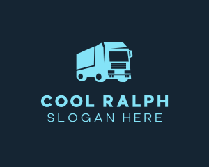 Cargo Trailer Transportation logo design