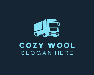 Cargo Trailer Transportation logo design