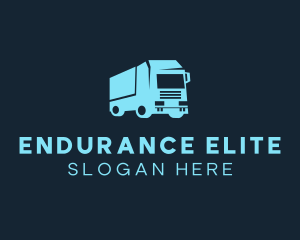 Cargo Trailer Transportation logo design