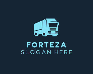 Cargo Trailer Transportation logo design