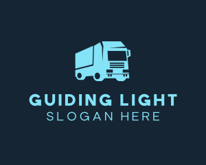 Cargo Trailer Transportation logo design