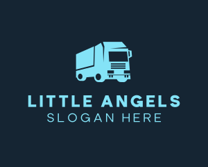 Cargo Trailer Transportation logo design