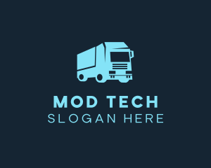 Cargo Trailer Transportation logo design