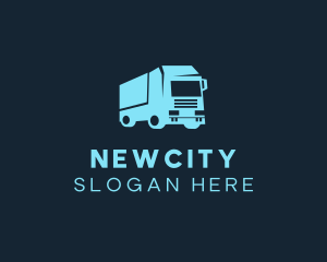 Cargo Trailer Transportation logo design