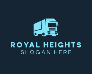 Cargo Trailer Transportation logo design