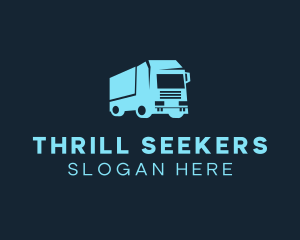 Cargo Trailer Transportation logo design