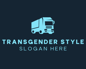 Cargo Trailer Transportation logo design