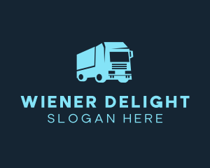 Cargo Trailer Transportation logo design