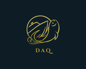 Restaurant - Premium Fishing Boat logo design