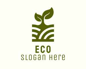 Herbal Plant Farming  Logo