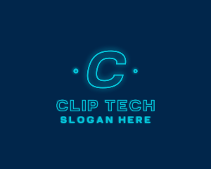 Neon Tech Software logo design