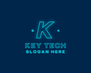 Neon Tech Software logo design