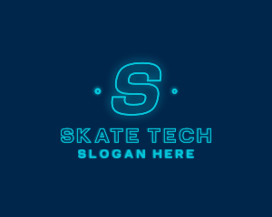 Neon Tech Software logo design