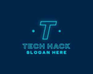 Neon Tech Software logo design