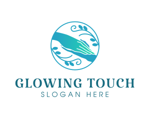 Hand Touch Spa logo design