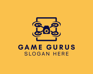 Gadget - Drone Square Film logo design