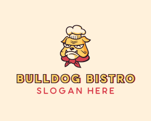 Bulldog Pet Chef logo design