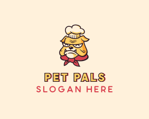 Bulldog Pet Chef logo design