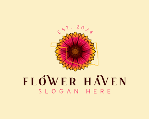 Blanket Flower Oklahoma logo design