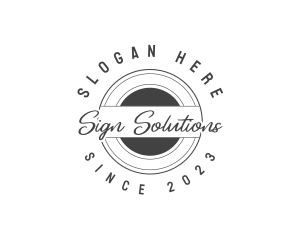 Signage - Generic Business Signage logo design