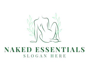 Bare - Flawless Body Wellness logo design