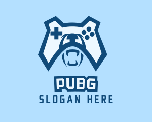 Bear Controller Gaming Avatar logo design