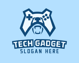 Device - Bear Controller Gaming Avatar logo design