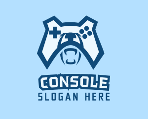 Bear Controller Gaming Avatar logo design