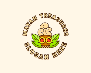 Mayan - Ancient Mayan Cafe logo design