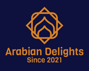 Arabian Dome Tile Pattern logo design