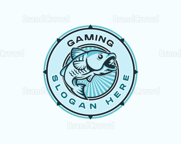 Fish Seafood Market Restaurant Logo