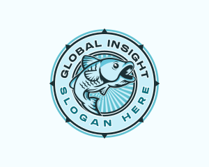 Fishbowl - Fish Seafood Market Restaurant logo design