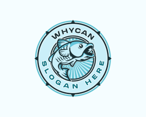 Fisherman - Fish Seafood Market Restaurant logo design