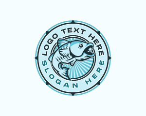 Bait - Fish Seafood Market Restaurant logo design