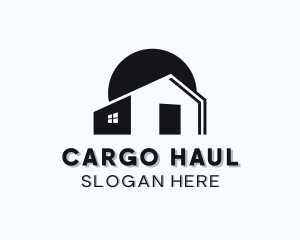 Logistics Warehouse Storage  logo design