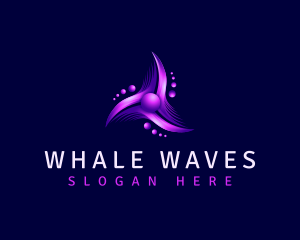 Futuristic Tech Waves logo design