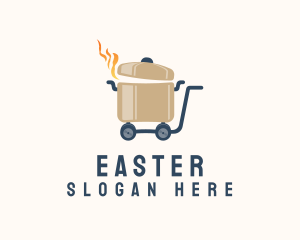 Hot Food Cart Logo