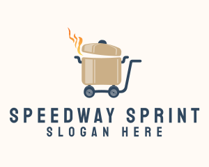 Hot - Hot Food Cart logo design