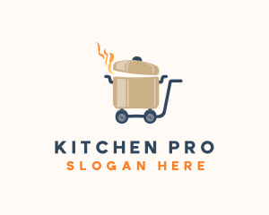 Cookware - Hot Food Cart logo design