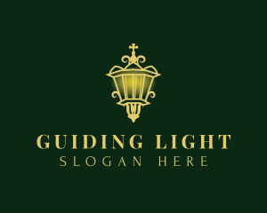 Lamp Light Lantern logo design