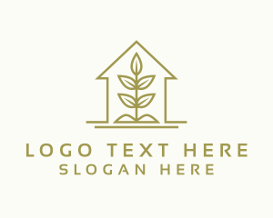 Gardener House Plant Logo