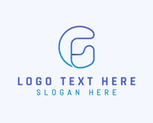 Gradient - Software Programmer Letter G logo design