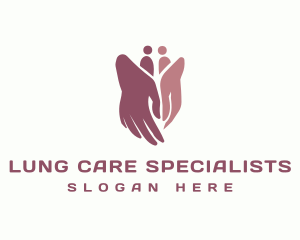 Hand People Care logo design