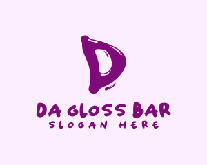 Liquid Soda Letter D logo design