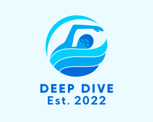 Dive - Swimming Sporting Event logo design